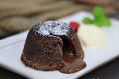 FONDANT CHOCOLATE LAVA CAKE